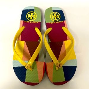 Tory Burch size 6 flipflops New
